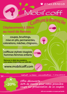 Plaquette Mobil'coiff